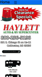 Mobile Screenshot of haylettauto.com